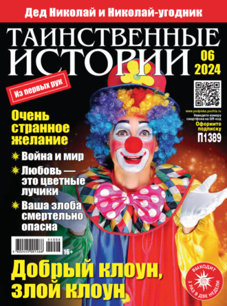 Обложка книги «Таинственные истории №06/2024»