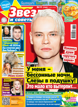 Обложка книги «Звёзды и советы №11/2024»