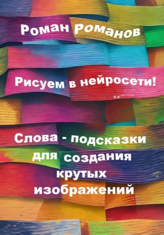 Обложка книги «Рисуем в нейросети! Слова-подсказки для создания крутых изображений»