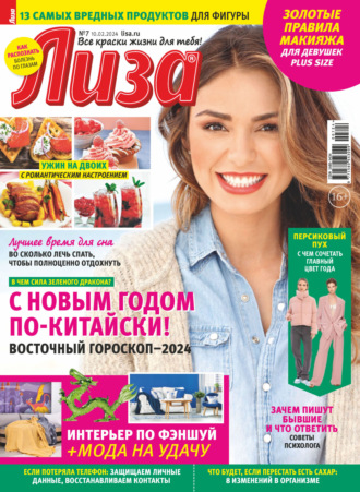 Обложка книги «Журнал «Лиза» №07/2024»