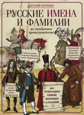 Обложка книги «Русские имена и фамилии и их необычное происхождение»