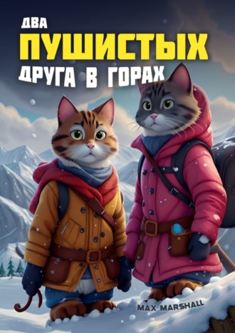 Обложка книги «Два пушистых друга в горах»