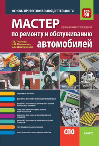 Галина Викторовна Ткачева. Мастер по ремонту и обслуживанию автомобилей. Основы профессиональной деятельности. (СПО). Учебно-практическое пособие.