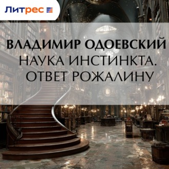 Обложка книги «Наука инстинкта. Ответ Рожалину»
