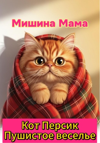 Обложка книги «Кот Персик. Пушистое веселье»