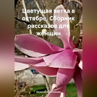 Обложка книги «Цветущая ветка в октябре. Сборник рассказов для женщин»