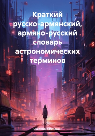 Обложка книги «Краткий русско-армянский, армяно-русский словарь астрономических терминов»