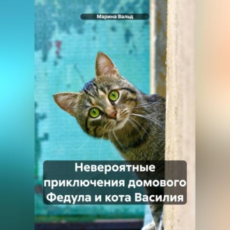 Обложка книги «Невероятные приключения домового Федула и кота Василия»