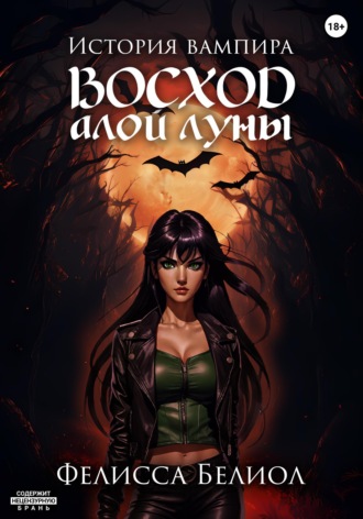 Обложка книги «История вампира. Восход алой луны»