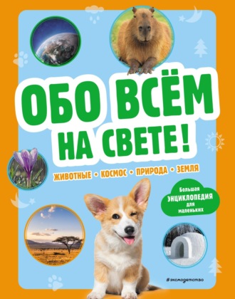 Обложка книги «Обо всём на свете! Большая энциклопедия для маленьких»