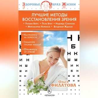Обложка книги «Лучшие методы восстановления зрения»