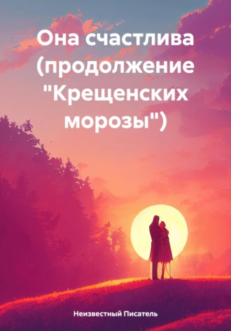 Обложка книги «Она счастлива (продолжение «Крещенских морозы»)»