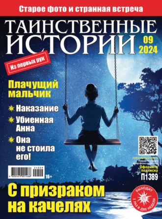 Обложка книги «Таинственные истории №09/2024»
