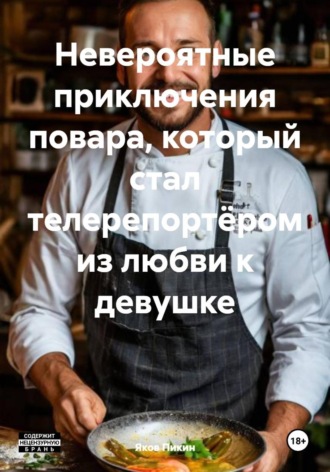 Обложка книги «Невероятные приключения повара, который стал телерепортёром из любви к девушке»
