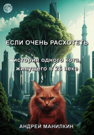 Обложка книги «Если очень расхотеть… История одного кота, живущего в 26 веке»