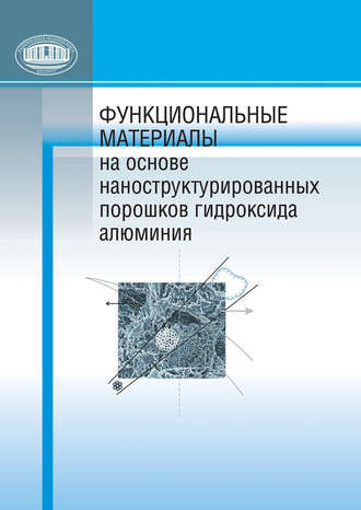 Обложка книги «Функциональные материалы на основе наноструктурированных порошков гидроксида алюминия»