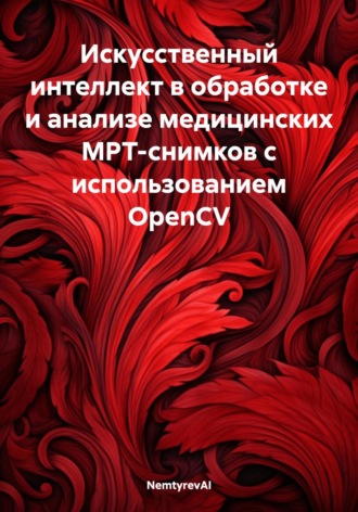 Обложка книги «Искусственный интеллект в обработке и анализе медицинских МРТ-снимков с использованием OpenCV»
