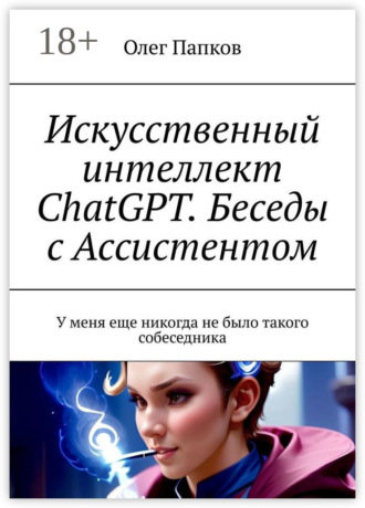 Обложка книги «Искусственный интеллект ChatGPT. Беседы с Ассистентом. У меня еще никогда не было такого собеседника»