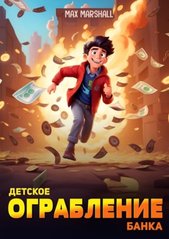 Обложка книги «Детское ограбление банка»