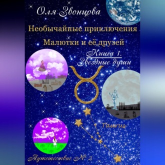 Обложка книги «Необычайные приключения Малютки и ее друзей. Книга 1. Звездные души. Путешествие № 2»