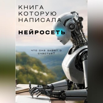 Обложка книги «Книга, которую написала нейросеть»