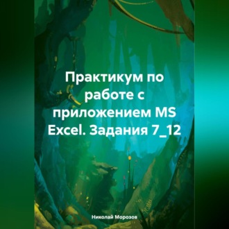 Обложка книги «Практикум по работе с приложением MS Excel. Задания 7_12»