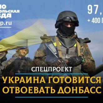 Обложка книги «Сбылся прогноз Стрелкова о неизбежности войны»