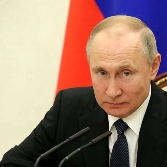 Обложка книги «Обращение Владимира Путина к россиянам 25 марта 2020 года из-за коронавируса»