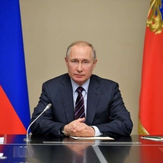 Обложка книги «Аудиоверсия статьи Владимира Путина о начале войны для The National Interest»