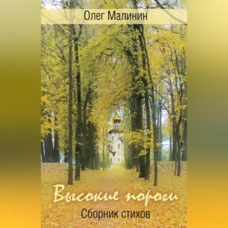 Обложка книги «Высокие пороги. Сборник стихов»