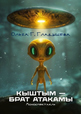 Обложка книги «Кыштым – брат Атакамы. Моноспектакль»