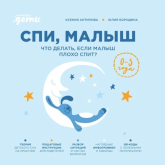 Обложка книги «Спи, малыш: Что делать, если малыш плохо спит?»