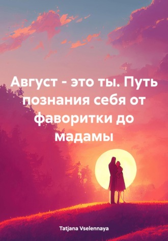Обложка книги «Август – это ты. Путь познания себя от фаворитки до мадамы»