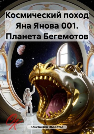 Обложка книги «Космический поход Яна Янова 001. Планета Бегемотов»