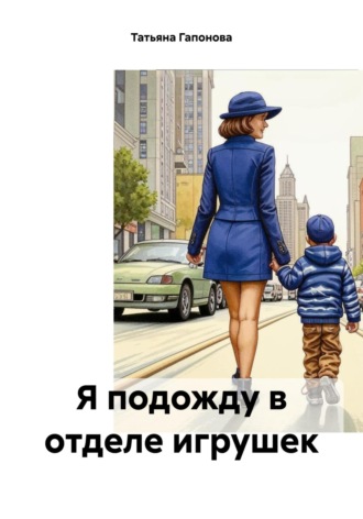 Обложка книги «Я подожду в отделе игрушек»