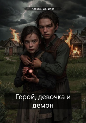 Обложка книги «Герой, девочка и демон»