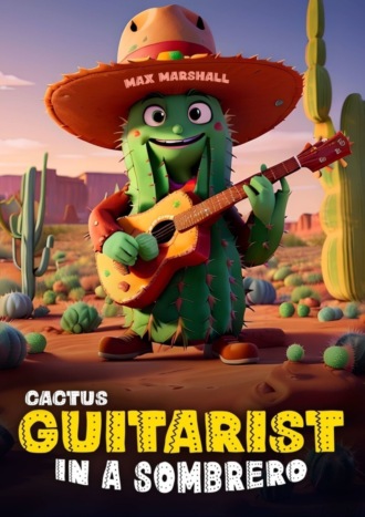 Обложка книги «Cactus guitarist in a sombrero»