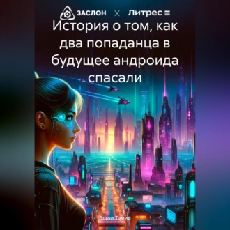 Обложка книги «История о том, как два попаданца в будущее андроида спасали»