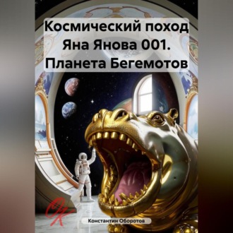 Обложка книги «Космический поход Яна Янова 001. Планета Бегемотов»
