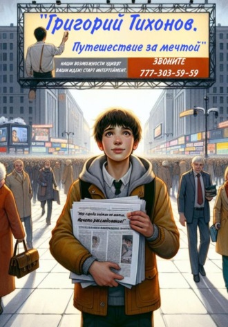 Обложка книги «Григорий Тихонов. Путешествие за мечтой»