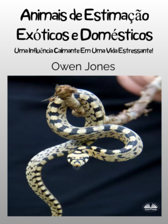 Обложка книги «Animais de Estimação Exóticos e Domésticos»
