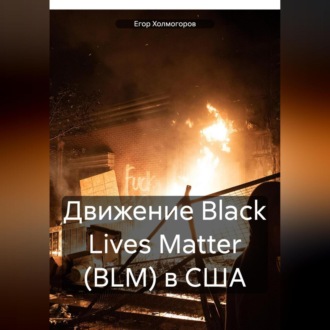 Обложка книги «Движение Black Lives Matter (BLM) в США»