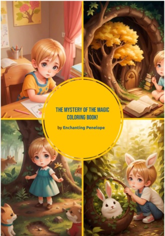 Обложка книги «The mystery of the magic coloring book»