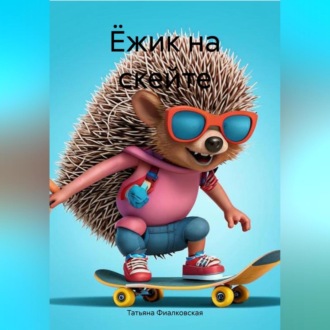 Обложка книги «Ёжик на скейте»
