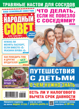 Обложка книги «Народный совет №28/2024»