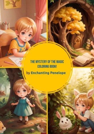 Обложка книги «The mystery of the magic coloring book!»