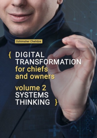 Dzhimsher Chelidze. Digital transformation for chiefs and owners. Volume 2. Systems thinking