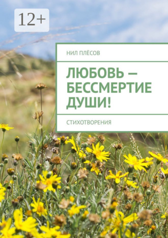 Обложка книги «Любовь – бессмертие души! Стихотворения»