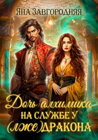 Обложка книги «Дочь алхимика на службе у (лже)дракона»