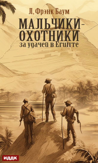 Обложка книги «Мальчики-охотники за удачей в Египте»